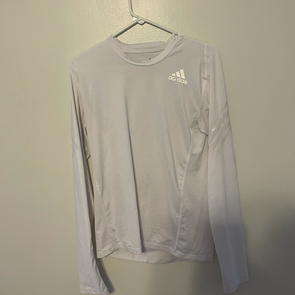 dri-fit adidas workout long sleeve shirt